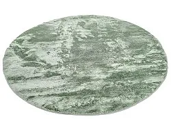 Koberce okrúhle - Aranga Super Soft Fur (zelená)