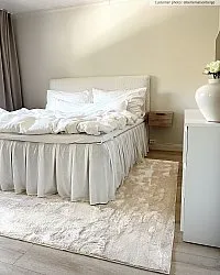 Koberce s dlhým vlasom - Aranga Super Soft Fur (béžová)