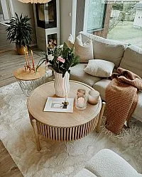 Koberce s dlhým vlasom - Aranga Super Soft Fur (béžová)