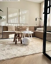 Koberce s dlhým vlasom - Aranga Super Soft Fur (béžová)