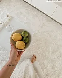 Koberce s dlhým vlasom - Aranga Super Soft Fur (biela)