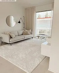 Koberce s dlhým vlasom - Aranga Super Soft Fur (biela)