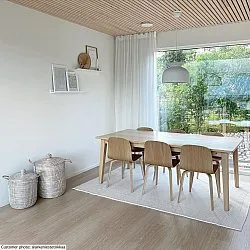 Vlnený koberec - Coastal (biely)