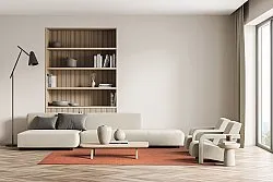 Koberec pre interiér a exteriér - Arlo (oranžový)