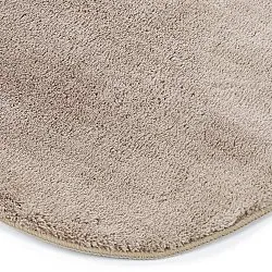 Asymmetrisk Vågig Ryamatta - Aranga Super Soft Fur (brun)