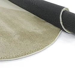 Asymmetrisk Vågig Ryamatta - Aranga Super Soft Fur (ljusgrön)