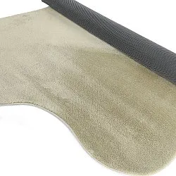 Asymmetrisk Vågig Ryamatta - Aranga Super Soft Fur (ljusgrön)