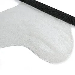 Asymmetrisk Vågig Ryamatta - Aranga Super Soft Fur (vit)