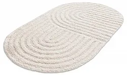 Oválny koberec do kúpeľne - Embla (offwhite)