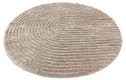 Kúpeľňová rohož okrúhla - Evena (béžová)