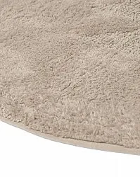 Kruhový koberec do kúpeľne - Gertie (béžový)