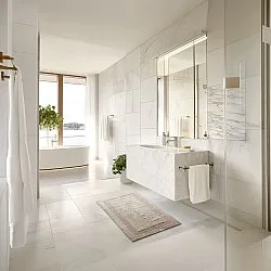 Kúpeľňová rohož - Nila (béžová)