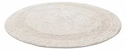 Kúpeľňová rohož okrúhla - Nila (offwhite)