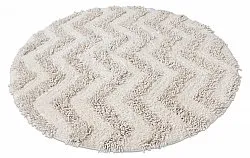 Kúpeľňová rohož okrúhla - Tressa (offwhite)