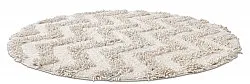 Kúpeľňová rohož okrúhla - Tressa (offwhite)