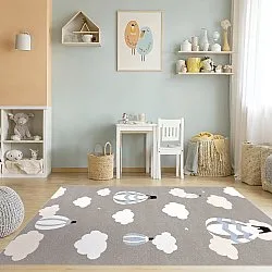 Detský koberec - Balloons (modrý)