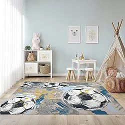 Detský koberec - Cartoon Footballs (multi)