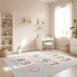 Detský koberec - Counting rug (viacfarebný)