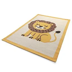 Detský koberec - Lion Hand Tufted Wool Premium (béžová/multi)