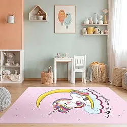 Detský koberec - Magical Unicorn (ružový)