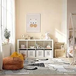 Detský koberec - Piggyback Ride (šedý)