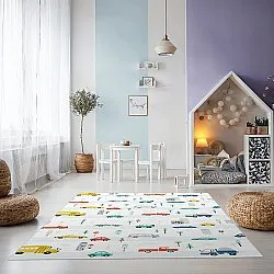 Detský koberec - Cesty (multi)