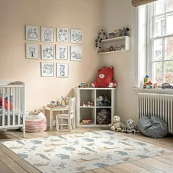 Detský koberec - Safari Friends (viacfarebný)