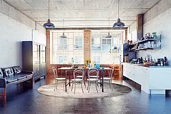 Kruhový koberec - Braga (béžový)