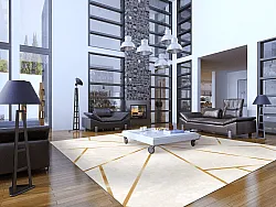 Koberec Wilton - Bellizzi (biela)