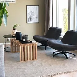 Vlnený koberec - Bibury (krém)