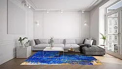 Koberec Wilton - Taravilla (modrý)