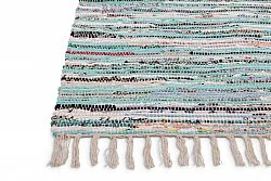 Koberec z kusov - Bombaj (modrý)