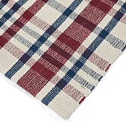 Bavlnený koberec - Husvik (krémový/multicolor)