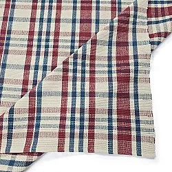 Bavlnený koberec - Husvik (krémový/multicolor)