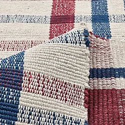 Bavlnený koberec - Husvik (krémový/multicolor)