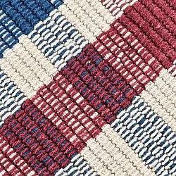 Bavlnený koberec - Husvik (krémový/multicolor)