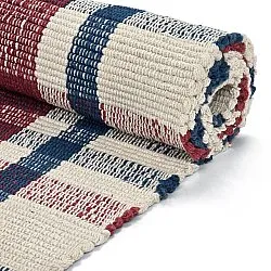 Bavlnený koberec - Husvik (krémový/multicolor)