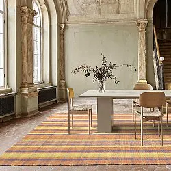 Bavlnený koberec - Husvik (koralový/multicolor)