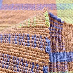 Bavlnený koberec - Husvik (koralový/multicolor)