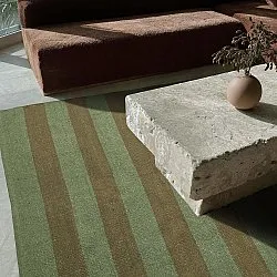 Bavlnený koberec - Nilo (machovo zelená)