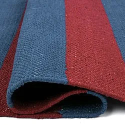 Bavlnený koberec - Nilo (červená/modrá)