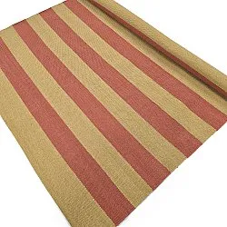 Bavlnený koberec - Nilo (horčicovo žltá/terakota)