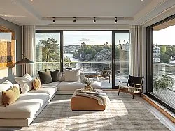 Bavlnený koberec - Noomi (béžový)