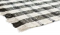 Bavlnený koberec - Noomi (čierny)