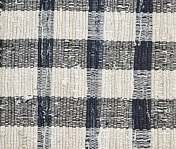 Bavlnený koberec - Noomi (čierny)