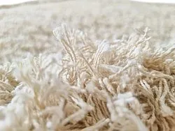 Koberce s dlhým vlasom - Bonnie Natural Cotton Shaggy (prírodná)