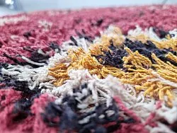 Koberce s dlhým vlasom - Nyle Natural Cotton Shaggy (ružová/multi)