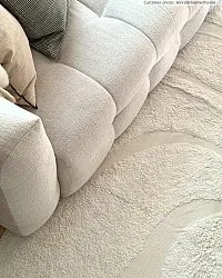 Koberce s dlhým vlasom - Bonnie Natural Cotton Shaggy (offwhite)