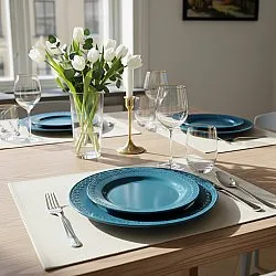 Americký obrus - 2 kusy Niva (béžová)