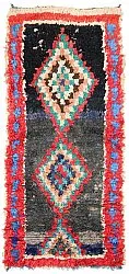 Marockansk Boucherouite-matta 245 x 110 cm